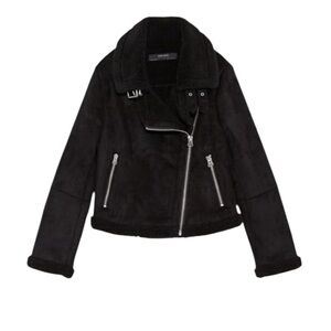Zara Black Utility Jacket